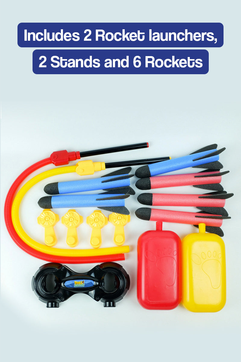 Doppelter Spielzeug-Raketenwerfer